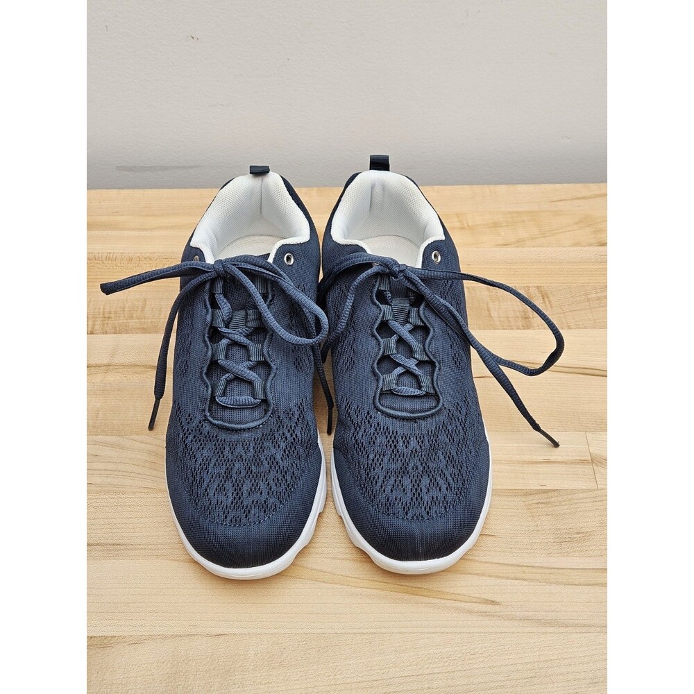 Propet Women's 8.5 8 1/2 Travelactiv W5102 Therapeutic Diabetic Navy Shoes
